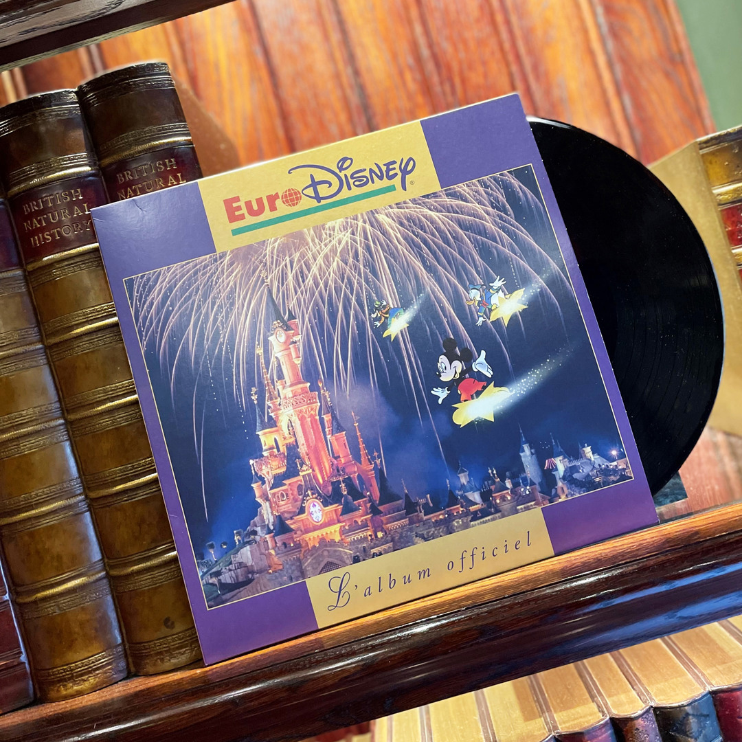 Euro Disney l’album officiel, allereerste vinylplaat voor Disneyland Parijs nu verkrijgbaar